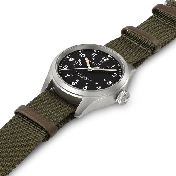 Hamilton Khaki Field Mechanical Power Reserve 40 mm H69509930 - Obrázek 3