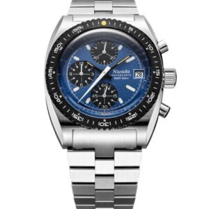 Nivada Grenchen Autochron Blue Mecaquartz - Bracelet