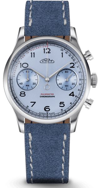 PRIM Janský Pulsometer Chronograph 39 W03P.13283.A