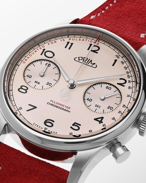 PRIM Janský Pulsometer Chronograph 39 W03P.13283.C - Obrázek 3