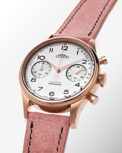 PRIM Janský Pulsometer Chronograph 39 W03P.13283.D - Obrázek 2