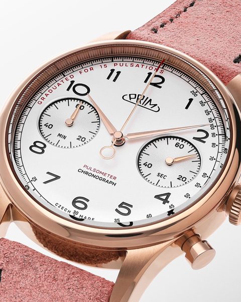 PRIM Janský Pulsometer Chronograph 39 W03P.13283.D - Obrázek 3