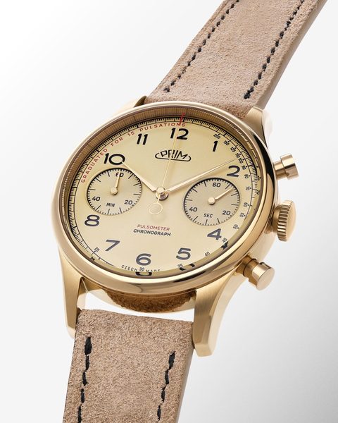 PRIM Janský Pulsometer Chronograph 39 W03P.13283.E - Obrázek 2