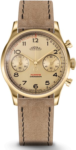 PRIM Janský Pulsometer Chronograph 39 W03P.13283.E