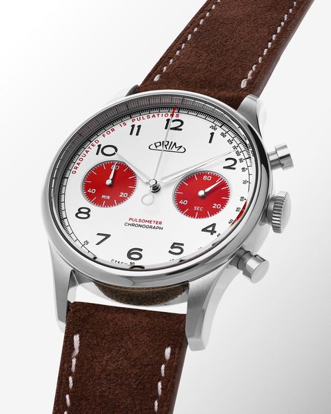 PRIM Janský Pulsometer Chronograph 42 W01P.13282.B - Obrázek 2