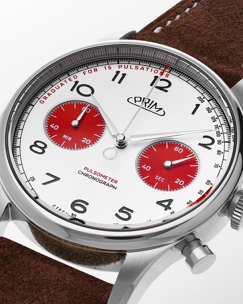 PRIM Janský Pulsometer Chronograph 42 W01P.13282.B - Obrázek 3