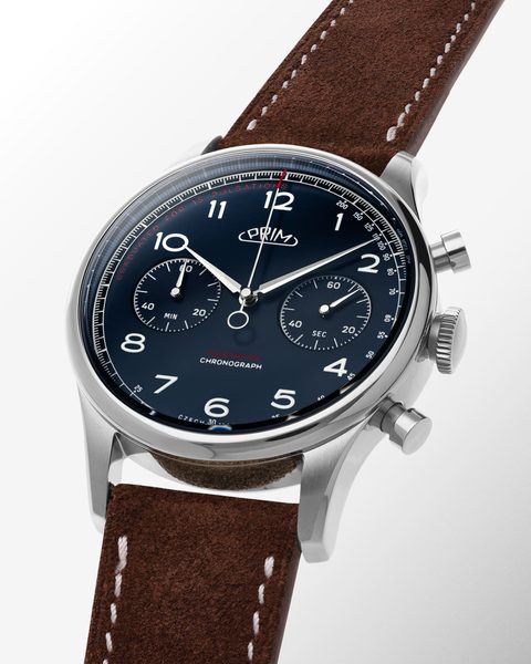PRIM Janský Pulsometer Chronograph 42 W01P.13282.C - Obrázek 2