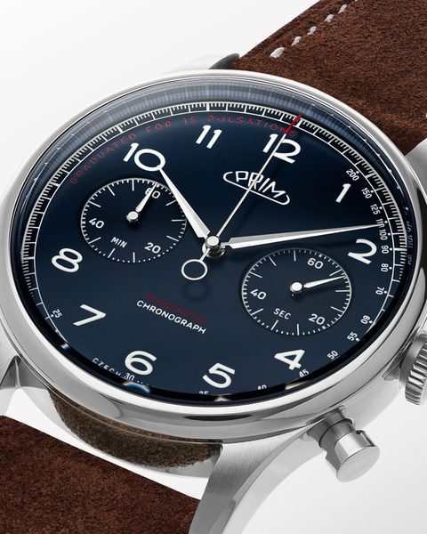 PRIM Janský Pulsometer Chronograph 42 W01P.13282.C - Obrázek 3