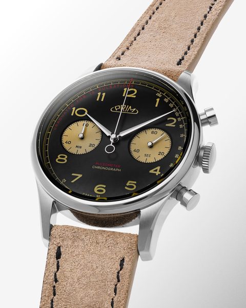 PRIM Janský Pulsometer Chronograph 42 W01P.13282.D - Obrázek 2