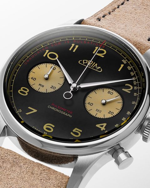 PRIM Janský Pulsometer Chronograph 42 W01P.13282.D - Obrázek 3