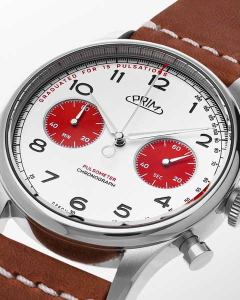 PRIM Janský Pulsometer Chronograph 42 W01P.13282.E - Obrázek 3