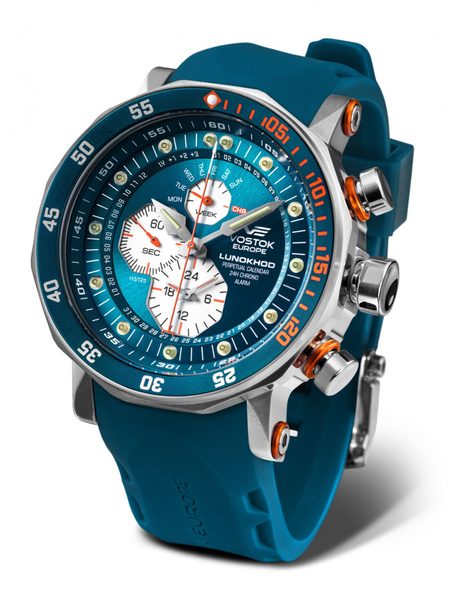 Vostok Europe Lunochod-2 Multifuncional Line YM86-620A636 - ocelový náramek - Obrázek 2