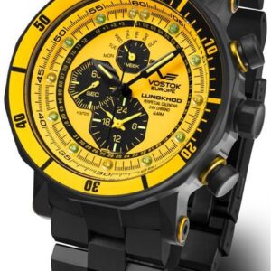 Vostok Europe Lunochod-2 Multifuncional Line YM86-620C504 - ocelový náramek