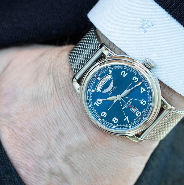 Aviator Douglas Day-Date 45 Automatic V.3.44.0.401.5 - Obrázek 2