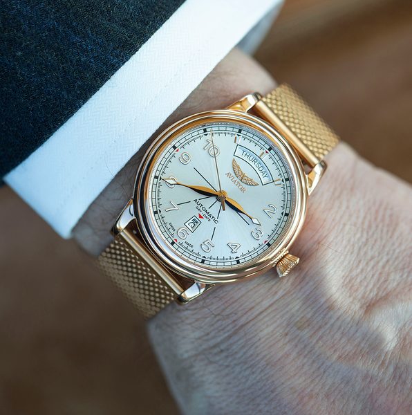 Aviator Douglas Day-Date 45 Automatic V.3.44.2.400.5 - Obrázek 2