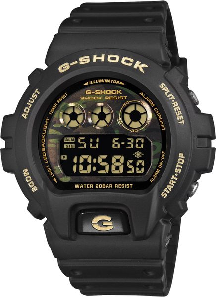 Casio G-Shock DW-6900CF-1ER Camo and Gold
