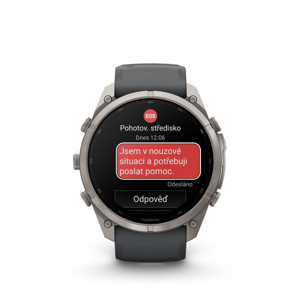 Garmin Fenix® 9 Pro inReach - 51 mm, Titanium Graphite/Black 010-04337-21 - Obrázek 3