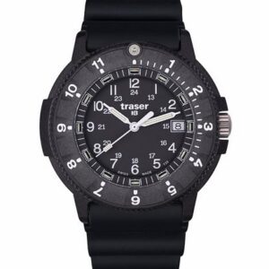 Traser P65 Tactical Mission Black Rubber