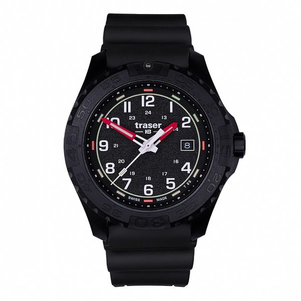 Traser P96 OdP Color Black Rubber Black