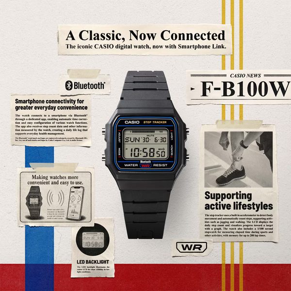 Casio Collection Vintage F-B100W-1AEF - Obrázek 3