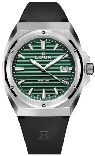 EDOX Delfin The Original 1973 Date - Gents 53032-3CA-VIN