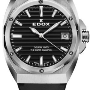 EDOX Delfin The Original 1973 Date - Ladies 50504-3CA-NIN
