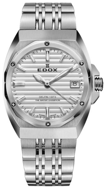 EDOX Delfin The Original 1973 Date - Ladies 50504-3M-AIN