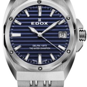 EDOX Delfin The Original 1973 Date - Ladies 50504-3M-BUIN