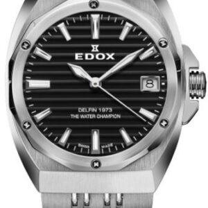 EDOX Delfin The Original 1973 Date - Ladies 50504-3M-NIN