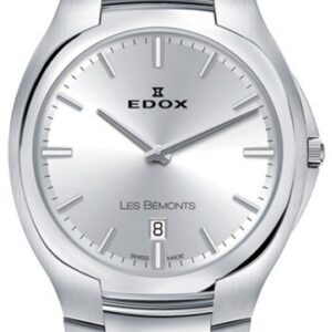 EDOX Les Bémonts Ultra Slim Date Quartz 56003-3-AIN