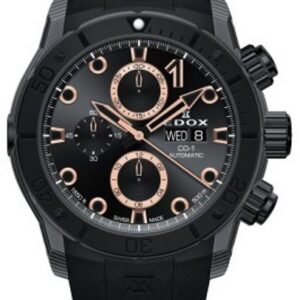 Edox CO-1 Carbon Chronograph Automatic 01125-ccn-nr