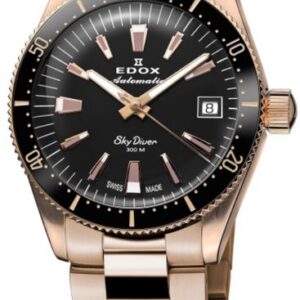 Edox Skydiver 38 Date Automatic 80131-37RNM-NI
