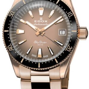 Edox Skydiver 38 Date Automatic 80131-37RNM-VDBEI