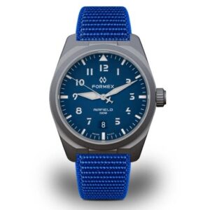 Formex AirField Automatic Horizon Blue Electric Blue Nylon-Velcro 0661.1.6536.844Y