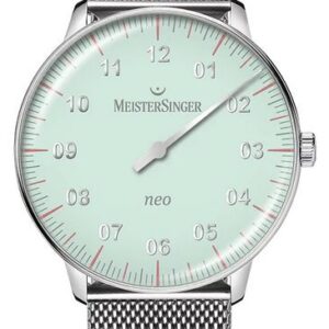 MeisterSinger Neo Special S-NES929S - Kovový mesh náramek