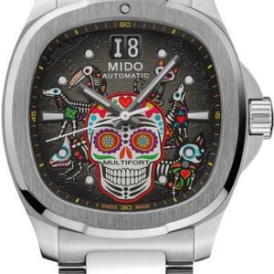 Mido Multifort TV Big Date Alebrijes Dia de los Muertos M049.526.11.081.02