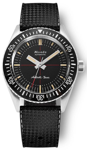 Nivada Grenchen Antarctic Diver 32044A17 - Brown Racing Strap - Obrázek 2