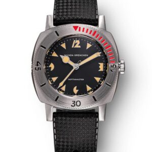 Nivada Grenchen Art Deco Depthmaster - Rubber Tropic