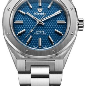 Nivada Grenchen F77 Blue 41mm