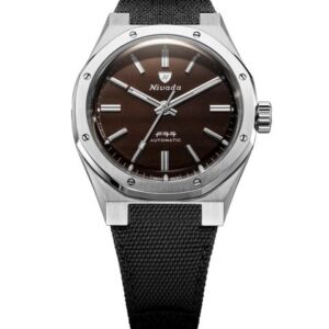 Nivada Grenchen F77 MK2 Smoky Quartz - 100 Years - 38 mm - Velcro Strap