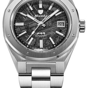 Nivada Grenchen F77 Meteorite Date 41mm