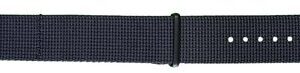 Traser řemen textilní NATO černý - NATO černý - 22 mm - 22 mm