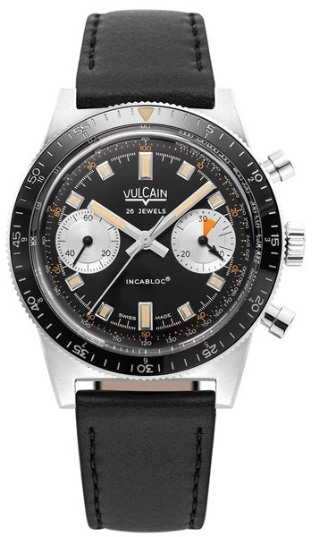 Vulcain Skindiver Chronograph Black - Vulcain Rubber - Obrázek 2