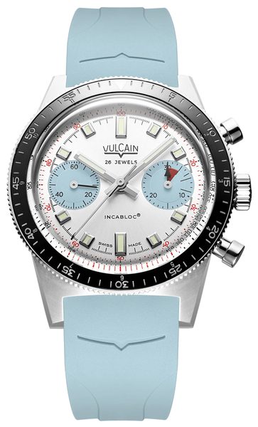 Vulcain Skindiver Chronograph Ice Blue - Rubber - Obrázek 2