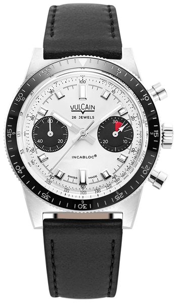 Vulcain Skindiver Chronograph White - Vulcain Rubber - Obrázek 2