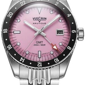 Vulcain Skindiver GMT - Pink - Beads of Rice
